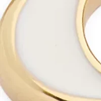 Signature C Tea Rose Charm Duo Ring Set