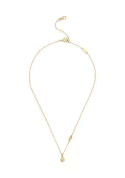 Mini Ladybug Short Pendant Necklace