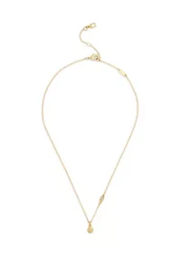 Mini Ladybug Short Pendant Necklace