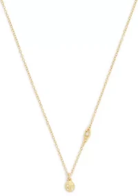 Mini Ladybug Short Pendant Necklace