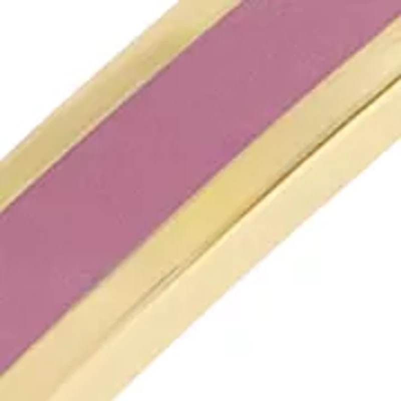 Enamel Flower Bangle Bracelet