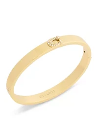 Pavé Signature C Bangle Bracelet
