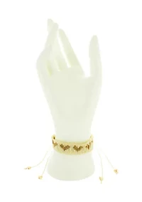 Hearts Beaded Bracelet 