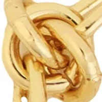 Gold Plated Pearl Knot Bracelet
