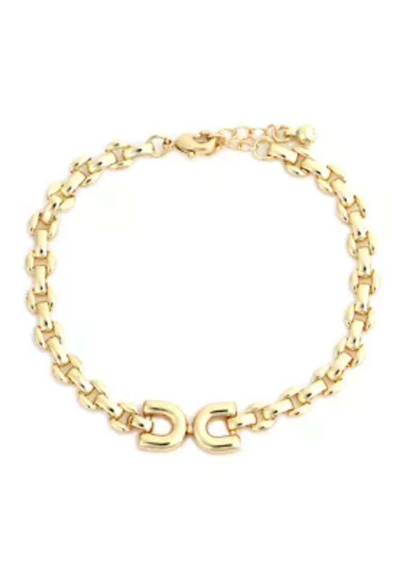 Gold Link Bracelet