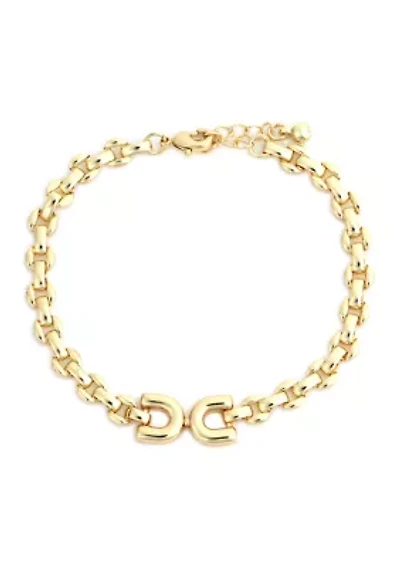 Gold Link Bracelet