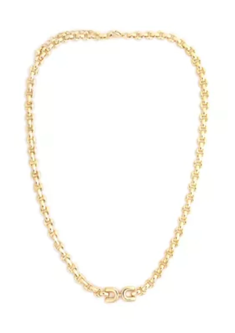 Gold Link Necklace