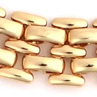 Gold Plated Watch Link Necklace