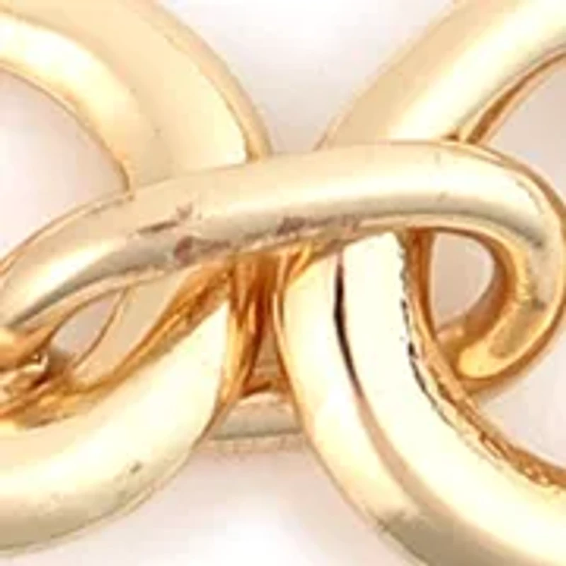 Gold Link Chain Necklace