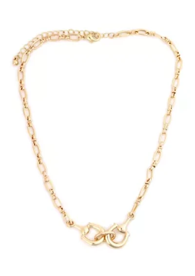 Gold Link Chain Necklace