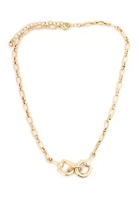 Gold Link Chain Necklace