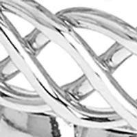 Silver Tone Bangle Bracelets - Set of 7