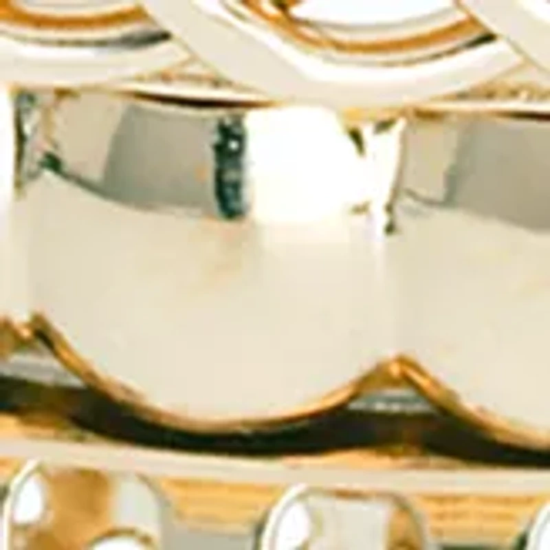 Gold Tone Bangle Bracelets - Set of 7