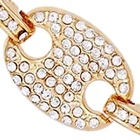 Gold Tone Pavé Collar Necklace