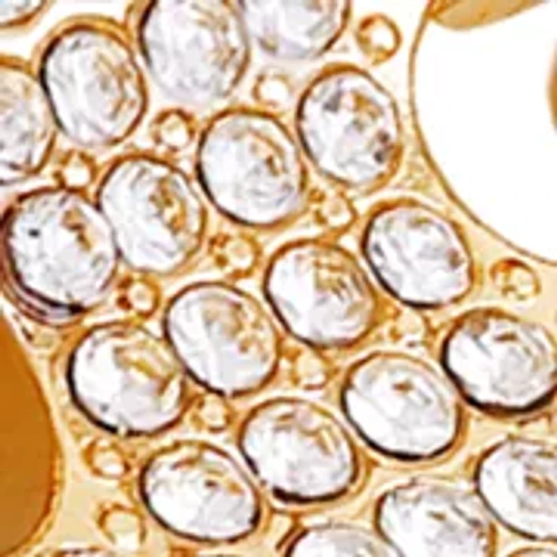Gold Tone Pavé Bracelet