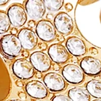 Gold Tone Pavé Bracelet