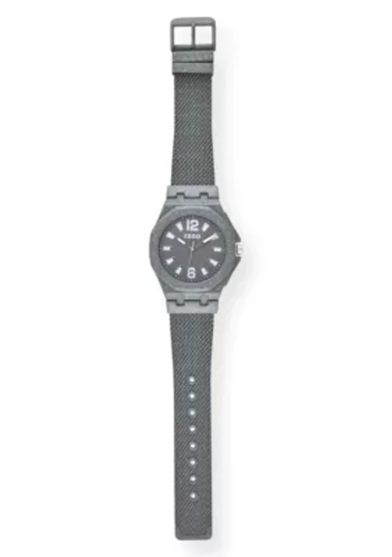 IZOD Adult Mens Analog Watch in Grey Mesh Model# IZO50035