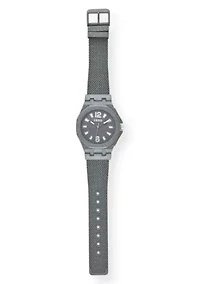 IZOD Adult Mens Analog Watch in Grey Mesh Model# IZO50035