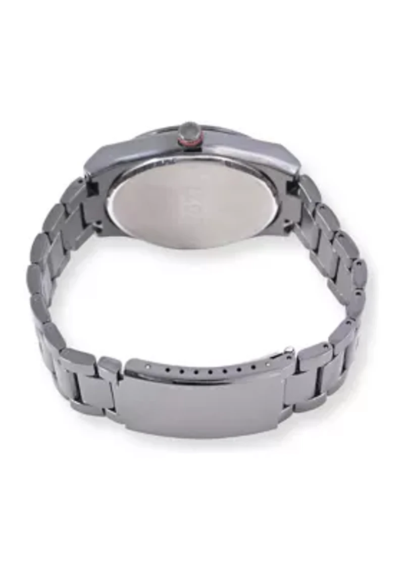IZOD Gunmetal Bracelet Watch