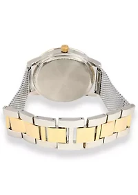 TAHARI Ladies Stainless Steel Mesh Bracelet Watch