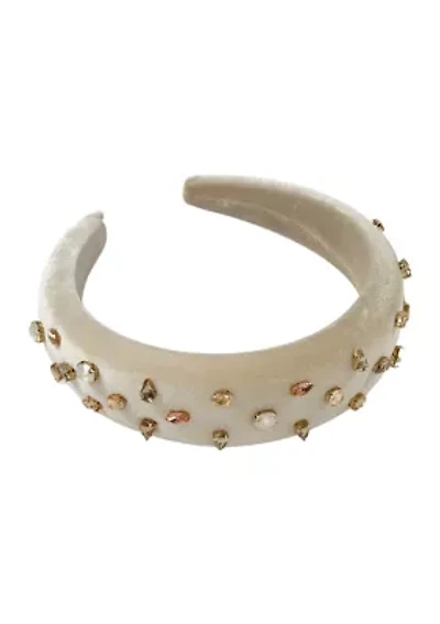 Embellished Padded Headband