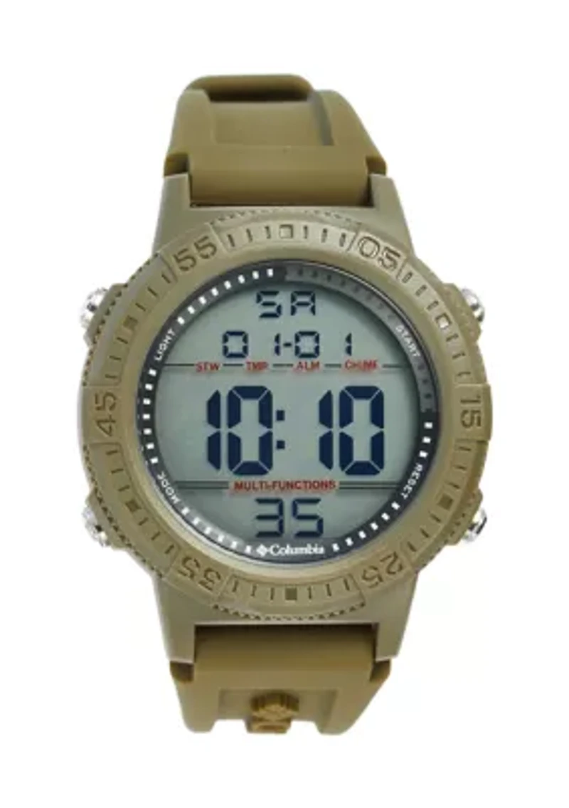 Stainless Steel Digital Watch