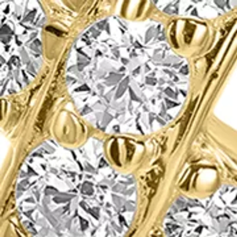 Sterling Silver Cubic Zirconia Stud Earrings