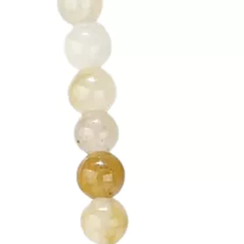 Plated Beaded Long Necklace