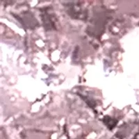 Sterling Silver Round Pink and Clear Cubic Zirconia Double Stack Stud Earrings