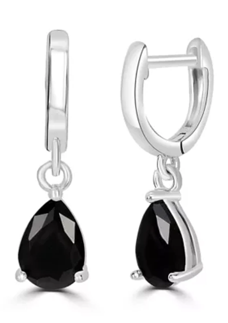 Stone Drop Earrings