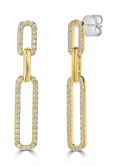 Cubic Zirconia Drop Earrings