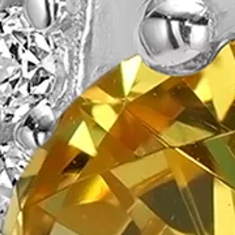 Pavé Ribbon Stud Earrings