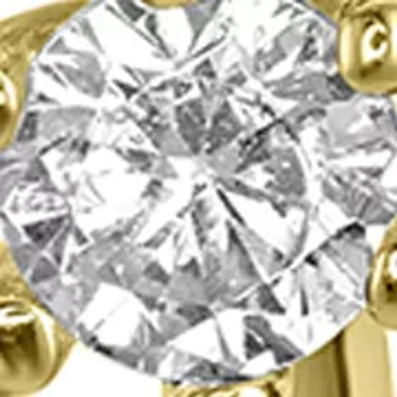 Gold Plated Sterling Silver Star Design Double Row Hoop Earrings