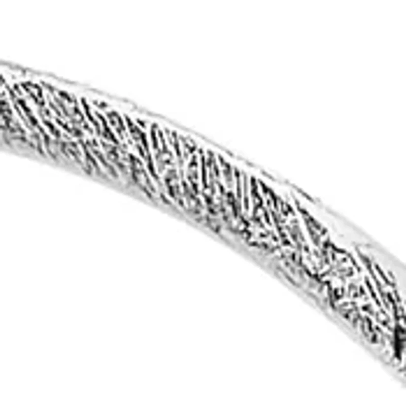 Sterling Silver Circle Drop Earrings