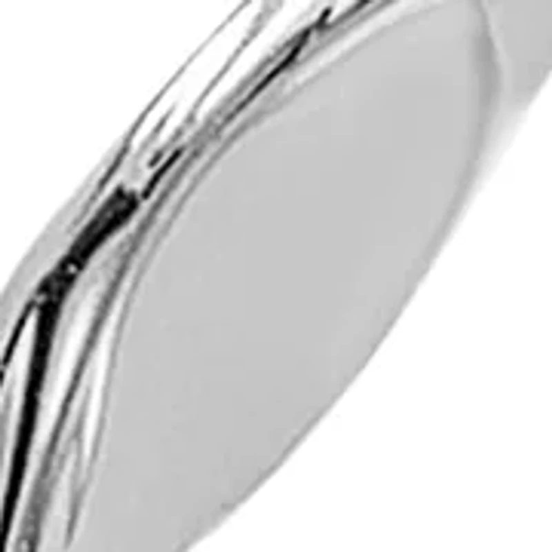 Textured Silver Plated Hoop Earrings