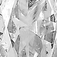 Silver Plated Cubic Zirconia Stud/Hoop Trio Earring Set