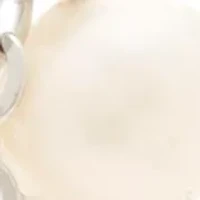 Sterling Silver Pearl Chain Drop Earrings