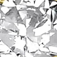 Plated Cubic Zirconia Hoop Earrings