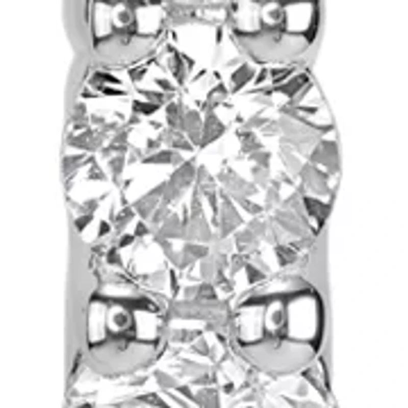 Hoop Cubic Zirconia Earring Set