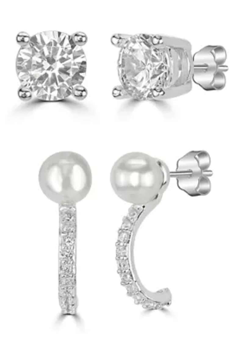 Plated Earring Set