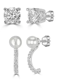  Plated Earring Set