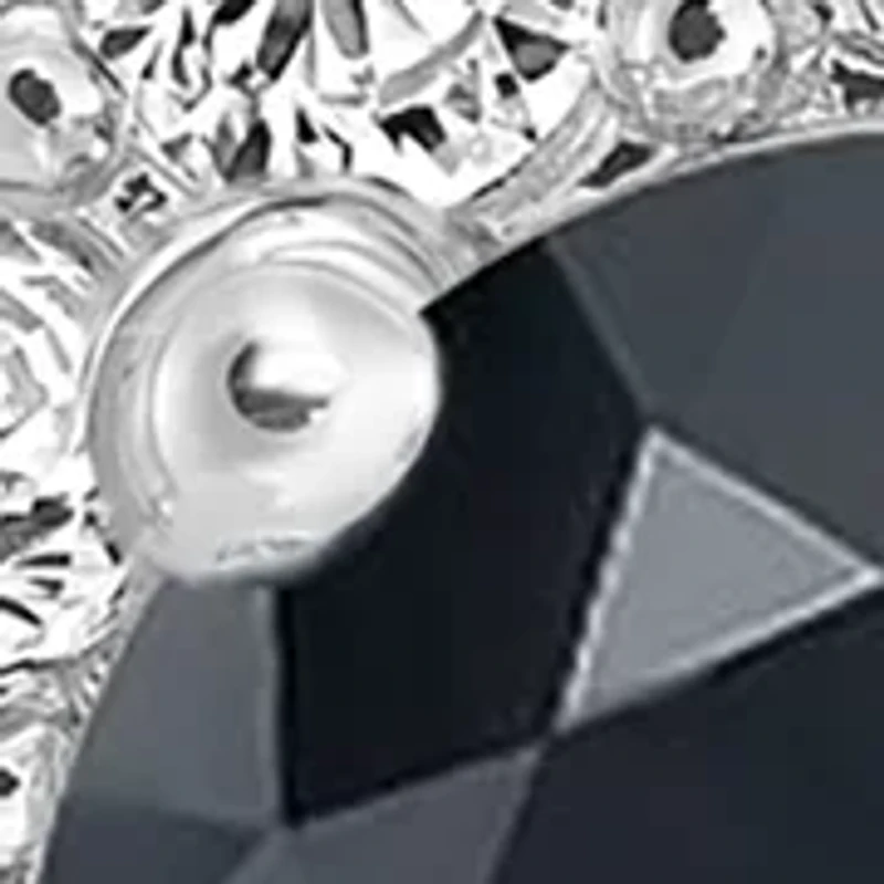 Silver Plated Cubic Zirconia Halo Set