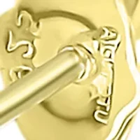 Cubic Zirconia Linear Drop Earrings