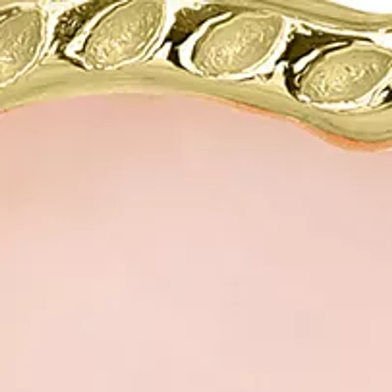 Sterling Silver Genuine Mother of Pearl Heart Stud Earrings