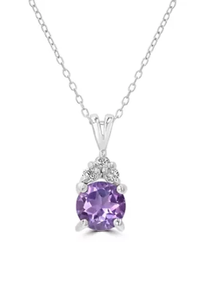 Sterling Silver Pendant Necklace