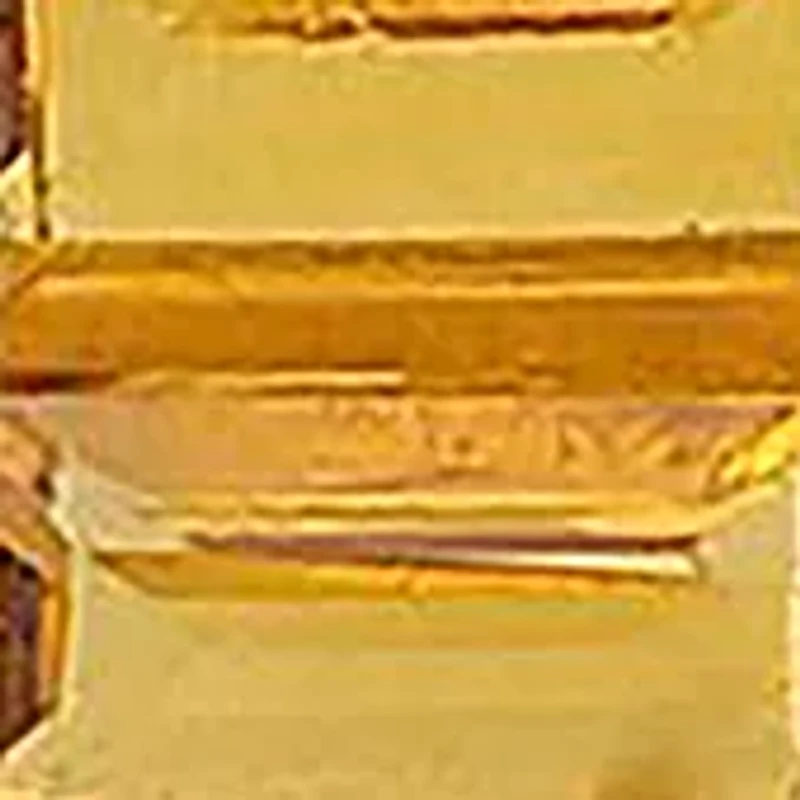Gold over Sterling Silver Citrine Rectangle Ring