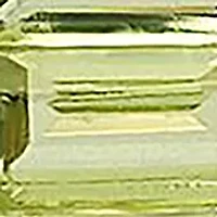 Gold over Sterling Silver Peridot Rectangle Ring