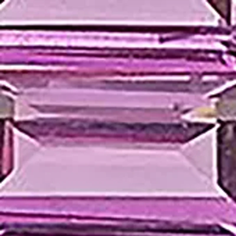Gold over Sterling Silver Rhodolite Rectangle Ring
