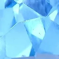 Sterling Silver Blue Topaz and White Topaz 3 Stone Ring