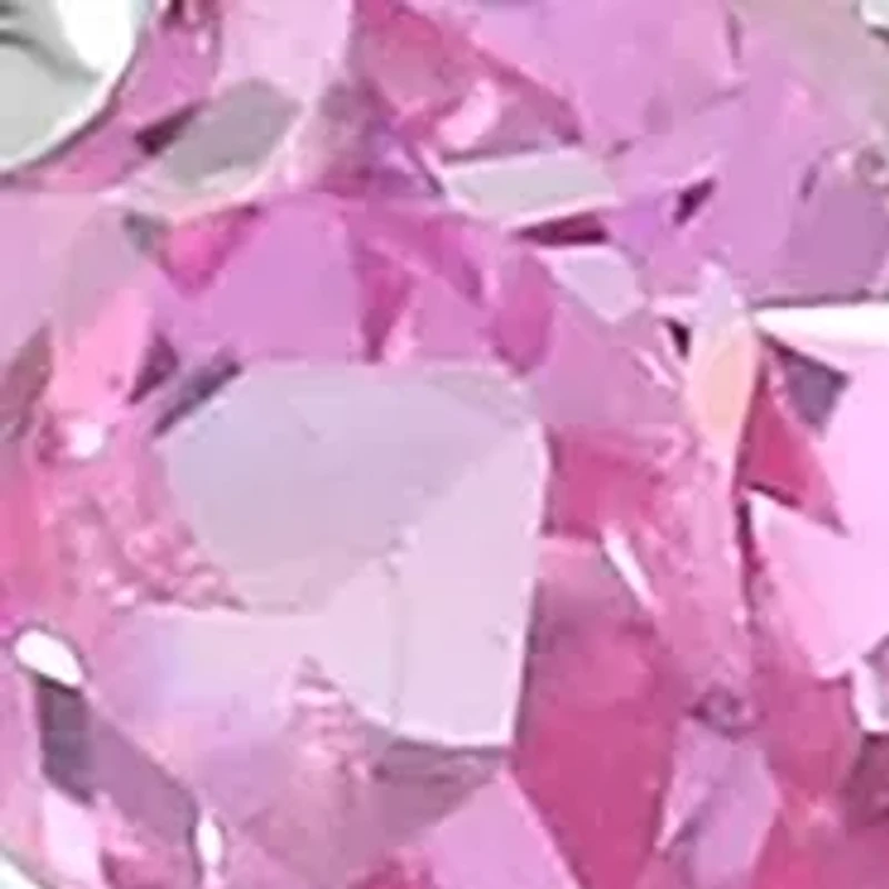 Sterling Silver Pink Sapphire 5 Stone Wave Ring
